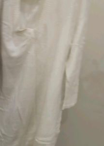 Elegant White Tunic Top