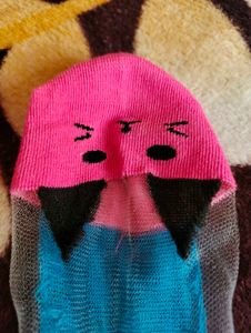 Net Cute Cat Ankle Socks Free size for teens