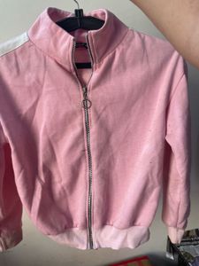 🎀Cute Pink Cropped Jacket