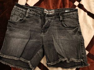 Pepe Jeans London Charcol Denim Shorts