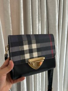 Plaid Crossbody Bag