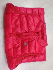 MODE Red Tape Sleeveless Puffed Jacket For Girls
