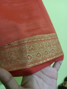 Banarasi Silk Saree🧡