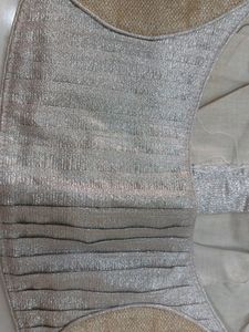 Silver Designer Blouse