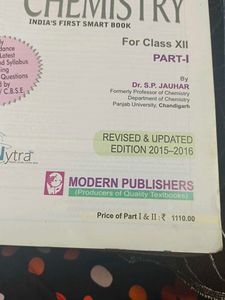 Chemistry Class XII