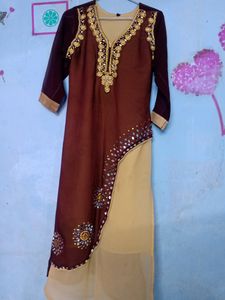 Beautiful 😍 Kurta With Work