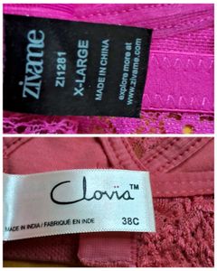 Combo Of 4 Bra Size 38C