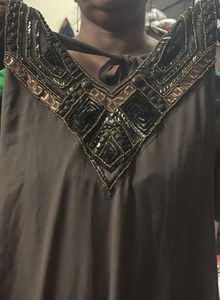 pretty halter grey colour dress