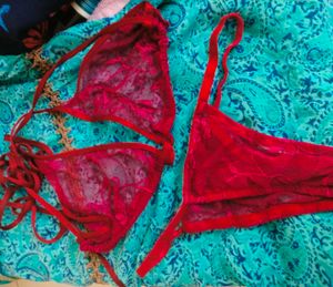 Robe+ Nighty + Bikini (Sheer Soft Silky)