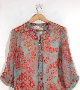 Floral Print Blouse