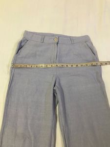 Light Baby Blue Trouser Waist 28