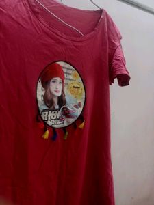 Red Graphic T-Shirt