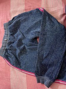 Girls Glittering Sweatpants