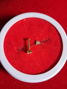 beautiful gold nosepin 2