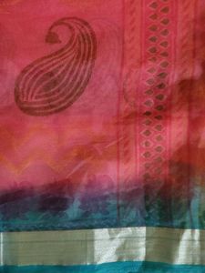 Elegant Printed Saree