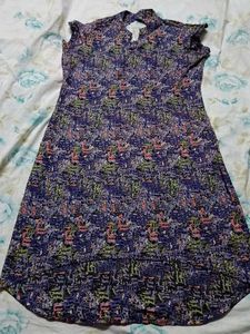 Stylish Up- Down Cotton One Piece Dress
