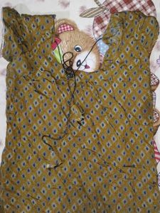 Patterned Casual Dress