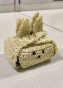 Handmade Bunny AirPods Pouch