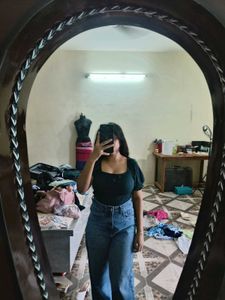 Green Puff Sleeve Top