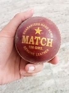 Leather Ball Cricket Bal