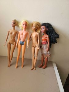 FOR SALE: Set of 4 Used Dolls