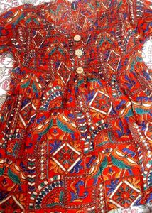 Printed Top Size 34