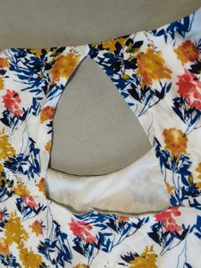 Floral Print Mini Dress