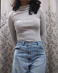 Orsay Grey Pullover Highneck Sweater