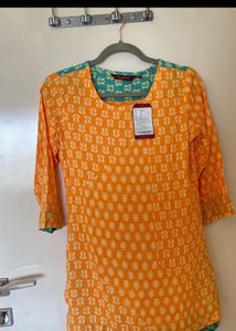 Floral Print Kurta - New With Tag