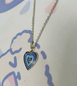 Aesthetic Pinteresty Heart Pendant Chain🎀