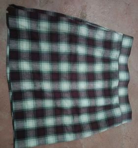 Plaid Mini Skirt