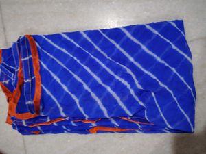 Orange Dress Material