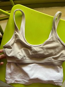 Padded Crop Top