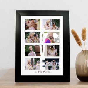 Anniversary Wedding Gift Frame Digital Art