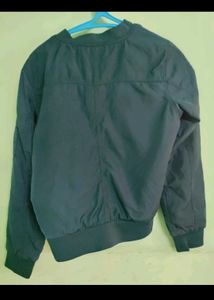 Max Blue Bomber Jacket