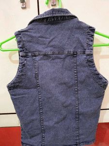 Denim Vest Jacket