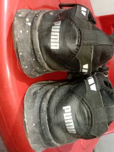 Puma Black Running Shoes