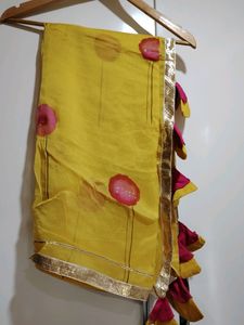 Anarkali Style Wd Pant And Dupatta