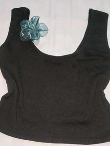 Cute Black Tank Top