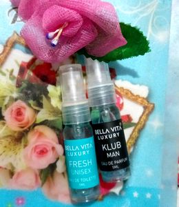 Bella Vita Perfume Trial Pack Of 2