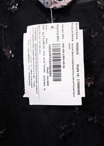Inddus Strap Black Kurta