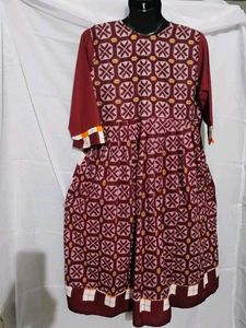 Sambalpuri Printed Casual Dress