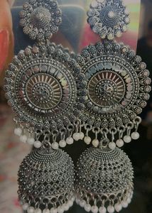 Oxidised Earrings