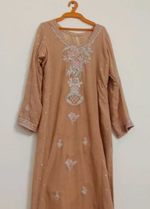 Elegant Embroidered Kurta Dress