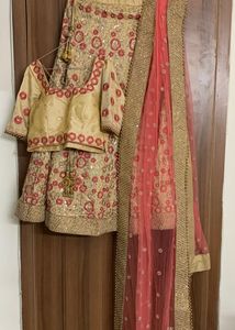 Designer Bridal Lehenga Choli Dupatta Set