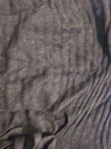 Black V-Neck Knit Top