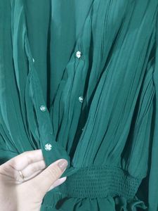 Zara Green Dress