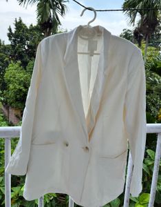 Elegant White Blazer