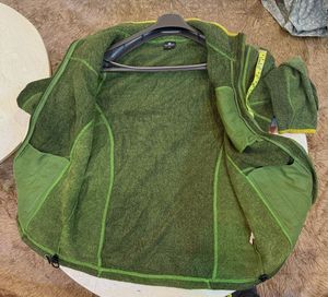 Autobahn Green Fleece Jacket