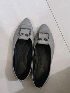 Grey Bellies With Stone Embellishments